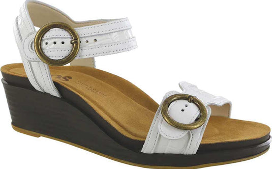 SAS Women's Seight Wedge Sandal Opal