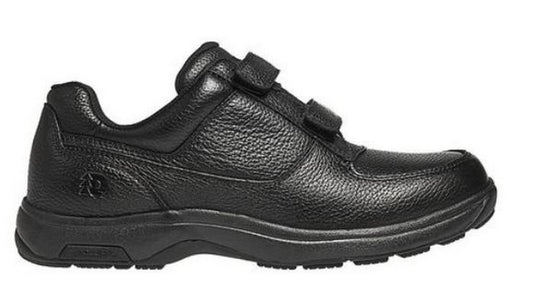 Dunham Men's Winslow Hook & Loop Walking Shoe Black