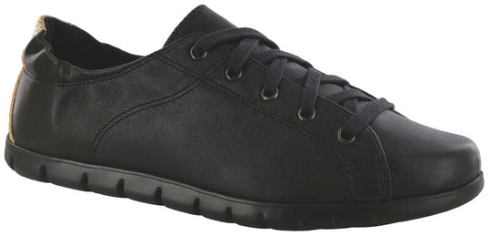 SAS Women's Solstice II Lace Up Flat Black