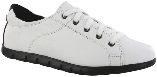 SAS Women's Solstice II Lace Up Flat Chalk/ Shadow