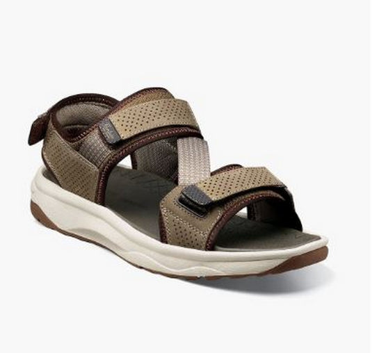 Florsheim Men's Sandal Tread lite River Sandal Brown