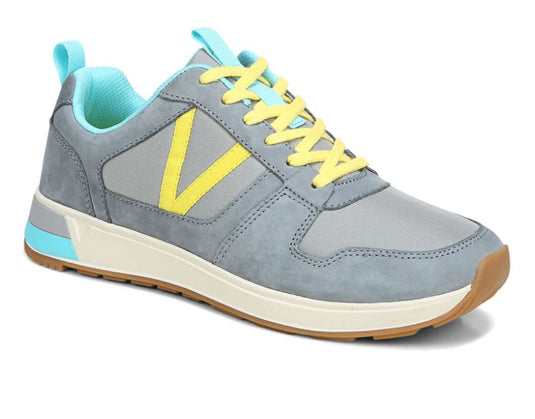 Vionic Women's Rechelle Sneaker Light blue lichen