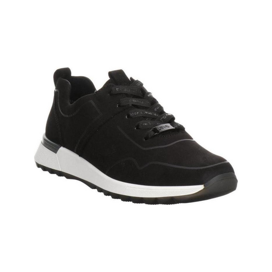 Ara Women's Venice Side Zip GORETEX Sneaker - Black Leather