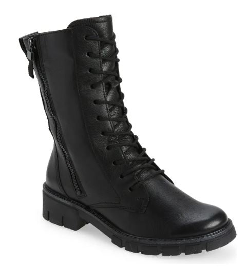 Ara Women's Duluth Leather Boot - Black