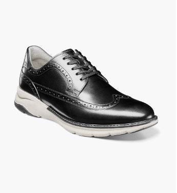 Florsheim Men's Frenzi Wingtip Oxford Black