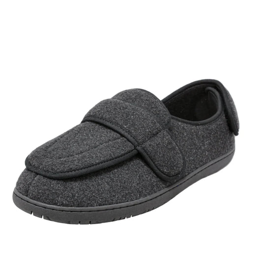 Foamtreads Men's Physician Slippers Charcoal