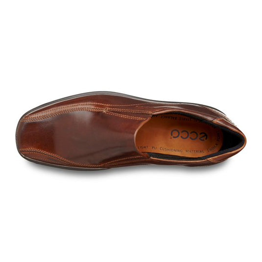 Ecco Men's Helsinki Classic Bike Toe Loafer Cocoa Brown