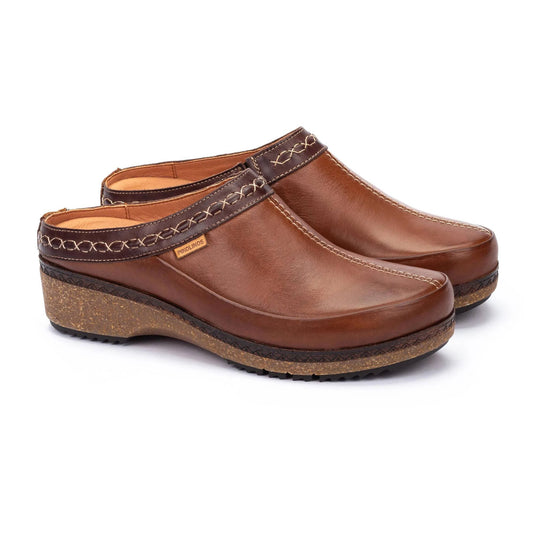 Pikolinos Women's GRANADA W0W-3922 leather clogs Cuero