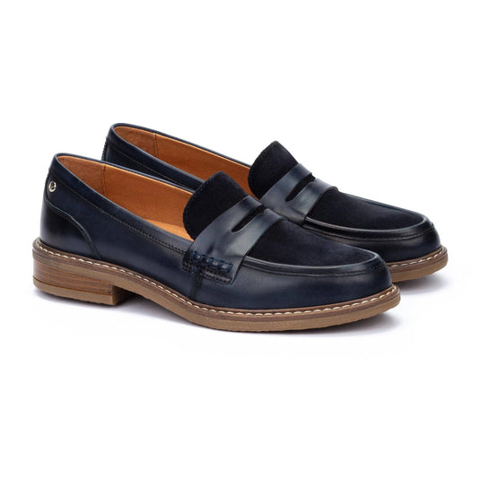 Pikolinos Women's Aldaya Leather Shoes Blue