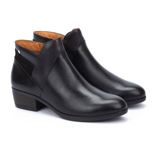 Pikolinos Women's Daroca Comfortable Short Ankle Boots Black