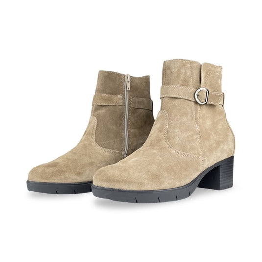 Waldlaufer Women's H-NADJA Classic Ankle Boots Taupe
