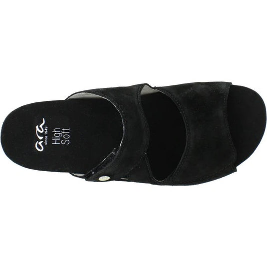 Ara Women's Napa Slide Sandal Black
