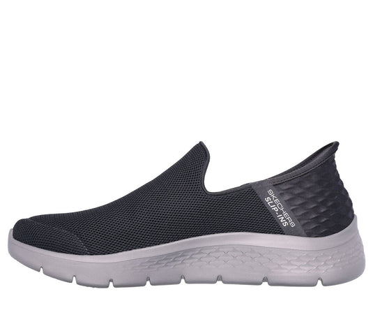 Skechers Men's GO WALK Flex-Relish Slip-ins Hands Free Dark Gray