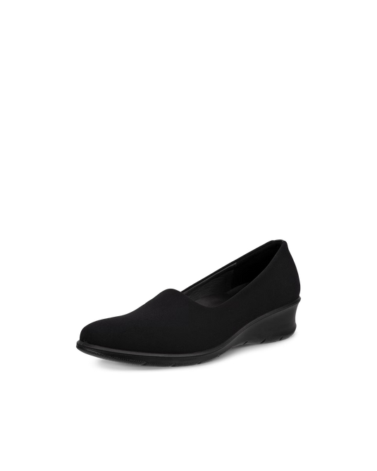 Ecco Women's Felicia Textile Stretch Slip-On Black