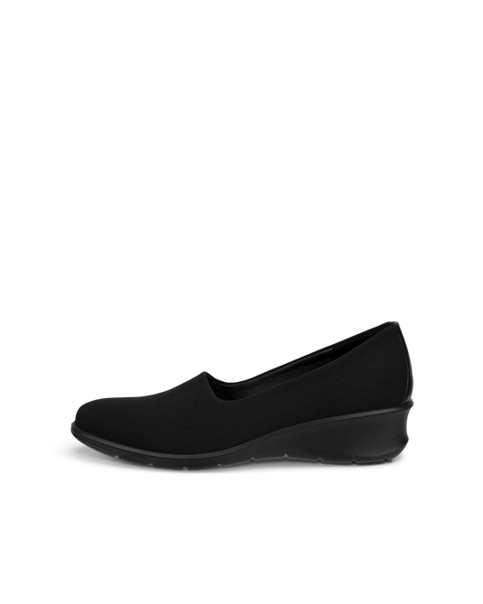 Ecco Women's Felicia Textile Stretch Slip-On Black