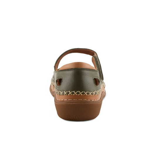 Spring Step Women's Janah Mary Jane Shoe Olive Green