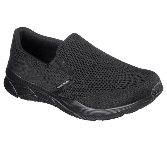 Skechers Men's Equalizer 4.0 - Slip-on Shoes Black