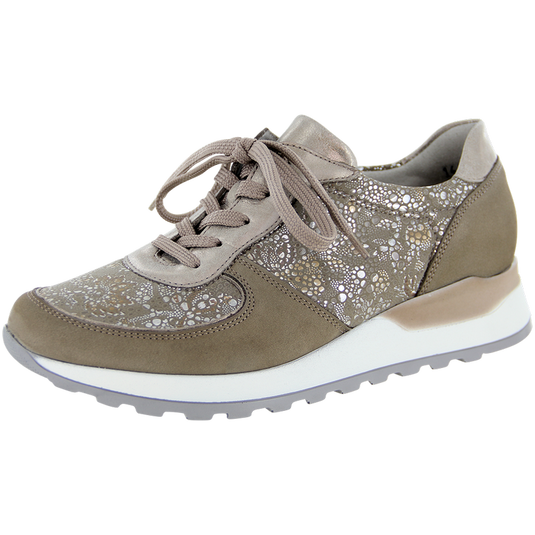 Waldlaufer Women's Nila Hiroko Soft Taupe Floral