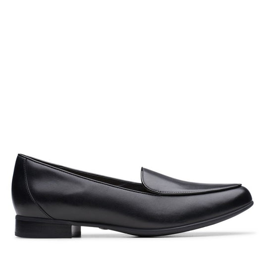 Clarks Women's Un Blush Ease Black Leather