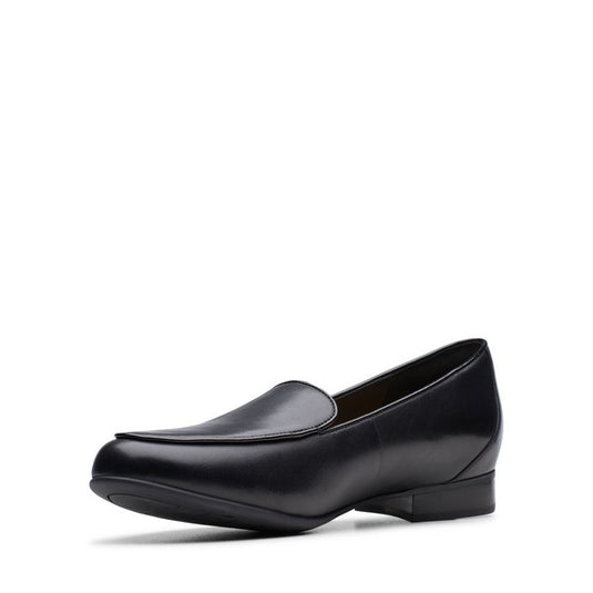 Clarks Women's Un Blush Ease Black Leather