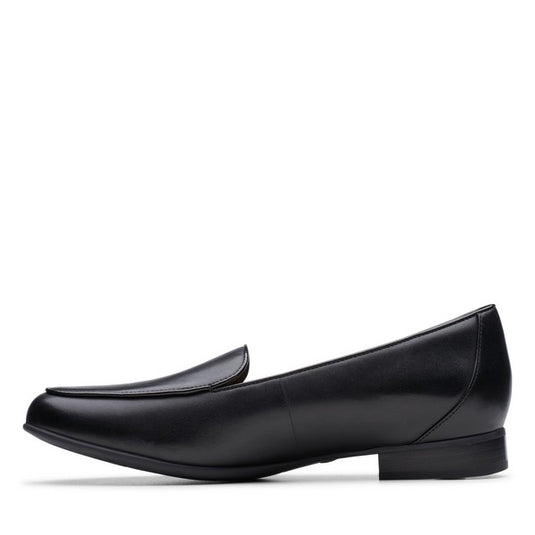 Clarks Women's Un Blush Ease Black Leather