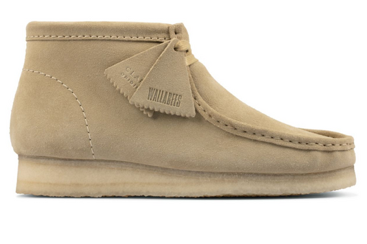 Clarks Men's Wallabee Boot Maple Suede