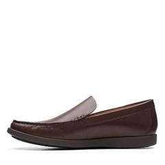 Clarks Men's Ferius Creek Dark Brown Leather