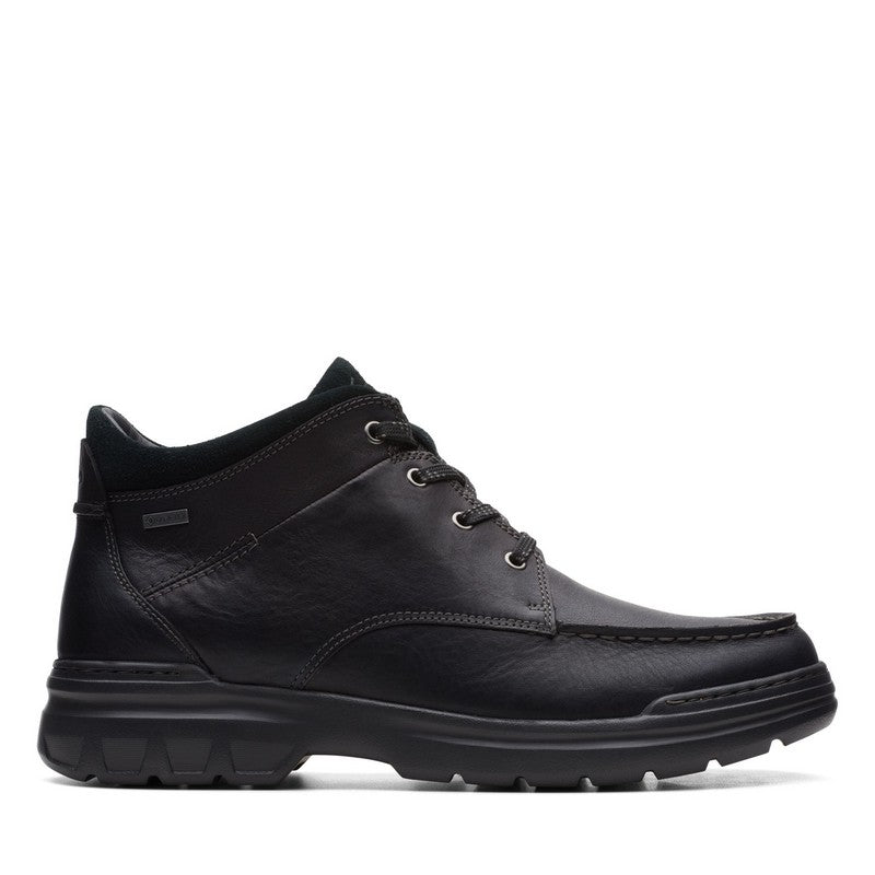 Clarks Men's Rockie2 HIGTX Black Leather - Main Image