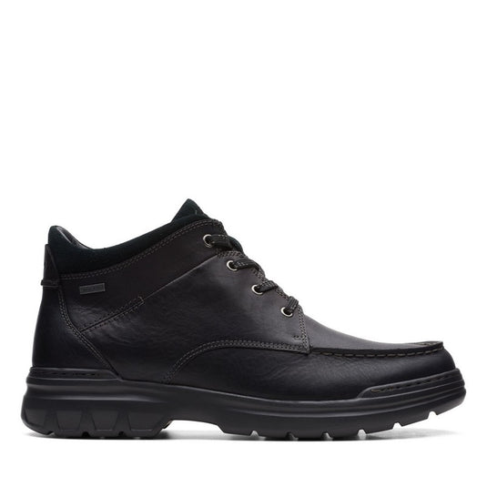 Clarks Men's Rockie2 HIGTX Black Leather