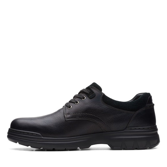 Clarks Men's Rockie2 LOGTX Black Leather