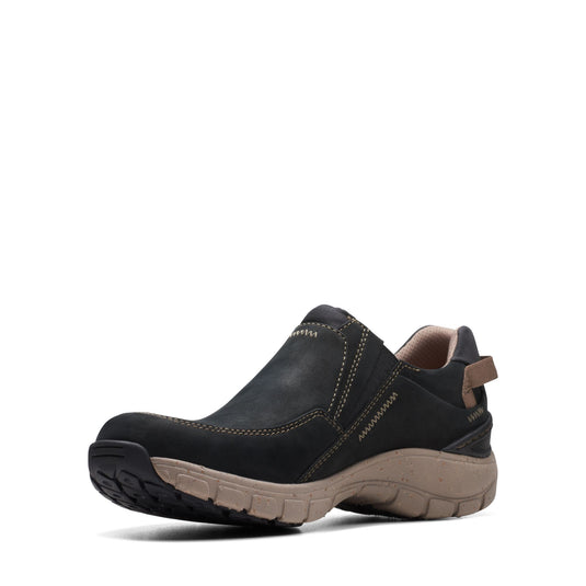 Clarks Women's Wave PlateauAP Black Nubuck