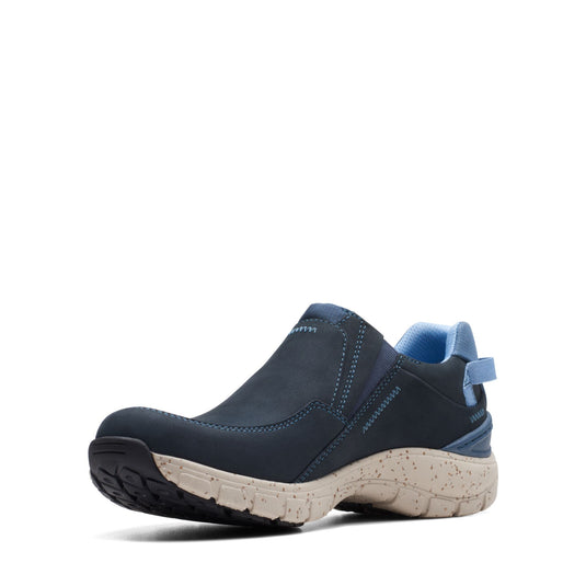 Clarks Women's Wave PlateauAP Navy Nubuck