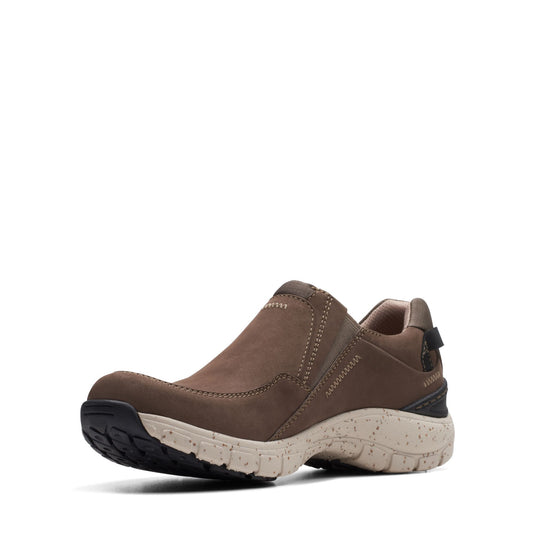 Clarks Women's Wave PlateauAP Taupe Nubuck