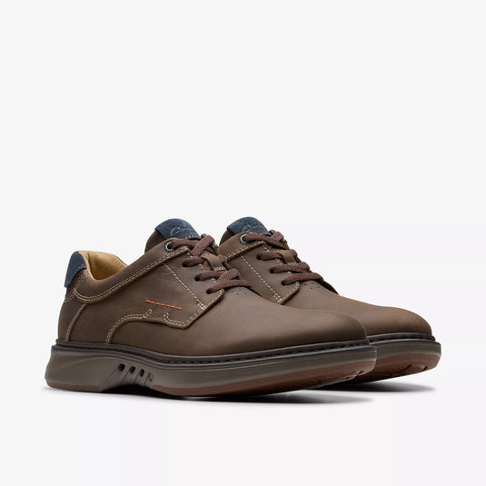Clarks Men's Un Briley Pace Shoes Brown Nubuck