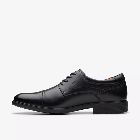 Clarks Men's Eldredge Cap Dress Shoe Black