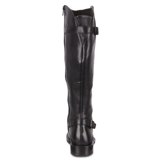 Ecco Women's Sartorelle 25 Tall Boot Black Leather