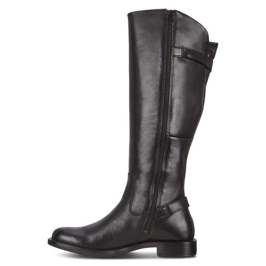 Ecco Women's Sartorelle 25 Tall Boot Black Leather