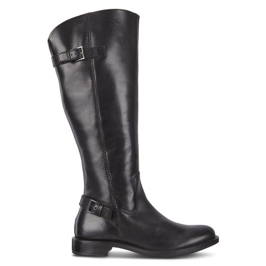 Ecco Women's Sartorelle 25 Tall Boot Black Leather