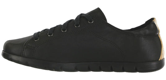 SAS Women's Solstice II Lace Up Flat Black