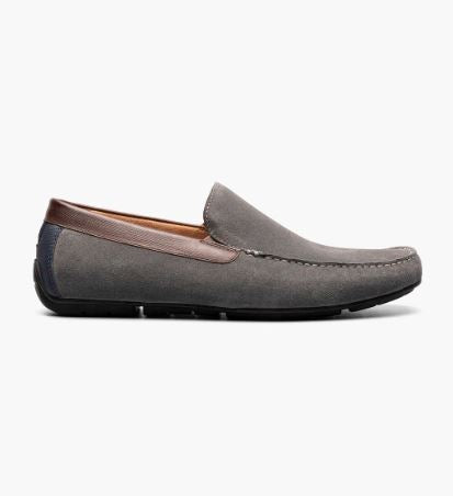 Florsheim Men's TALLADEGA Moc Toe Venetian Driver Gray Multi