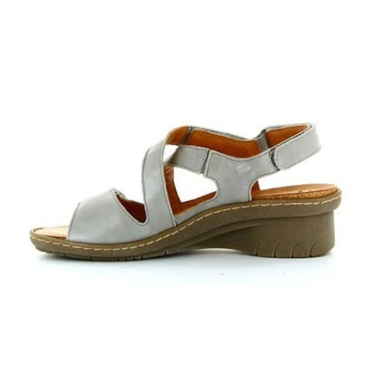 Mobils by Mephisto women's SIRIANE Sandals Light Gray