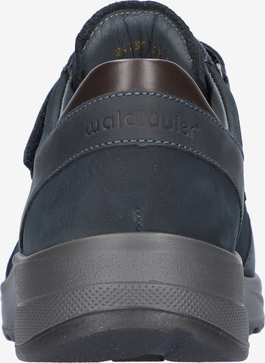 WaldLaufer Men's K-John Velcro Shoe Navy