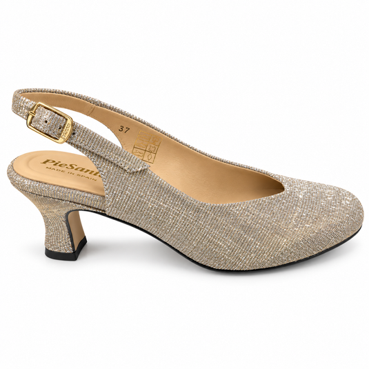 PieSanto Women's Slingback Kit Pump 260230 Galaxia Vision