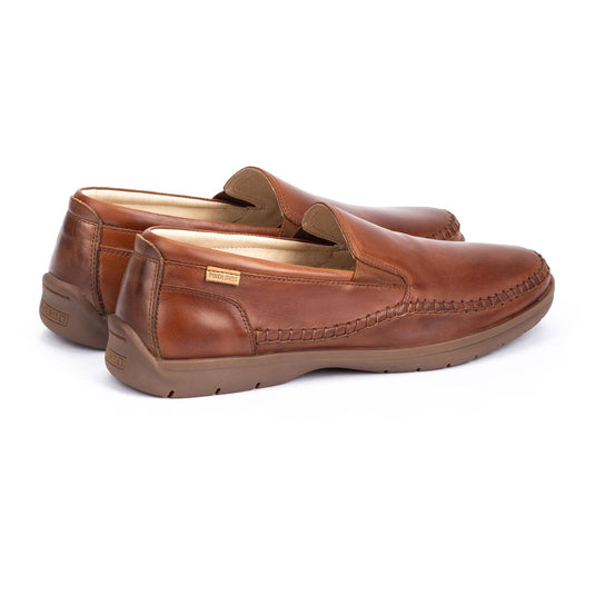 Pikolinos Men's MARBELLA Elastic closure moccasins Cuero