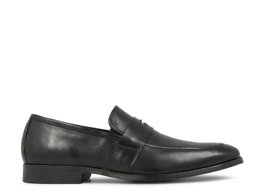 Florsheim Men's Jet Moc Toe Penny Loafer Black