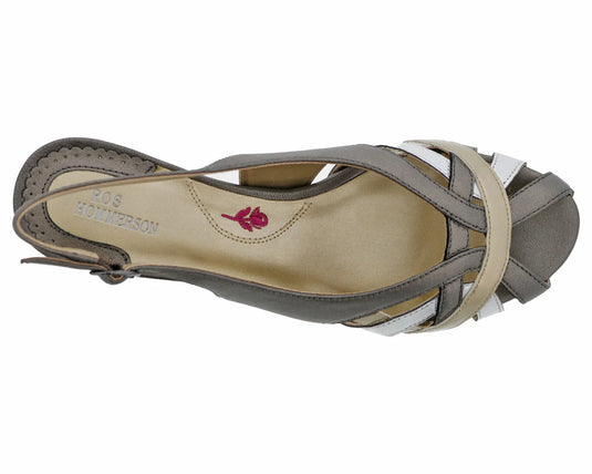 Ros Hommerson Women's Pearl Sandal Metallic