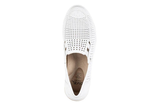 Ara Women's Sandy Slip-on Shoe White