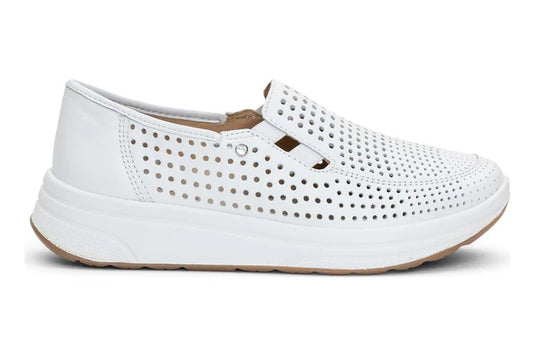 Ara Women's Sandy Slip-on Shoe White