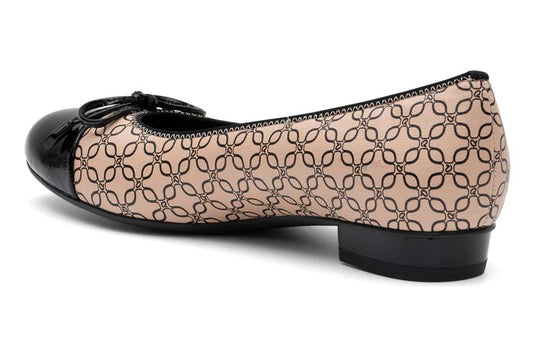 Ara Women's Bari-Hs Murano-Lack Nude-Schwarz