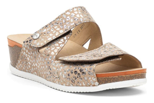 Ara Women's Napa Slide Sandal Camel